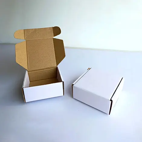 White Corrugated Boxes