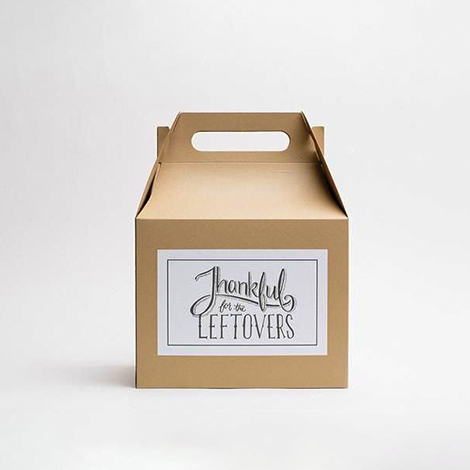 Kraft Gable Boxes 