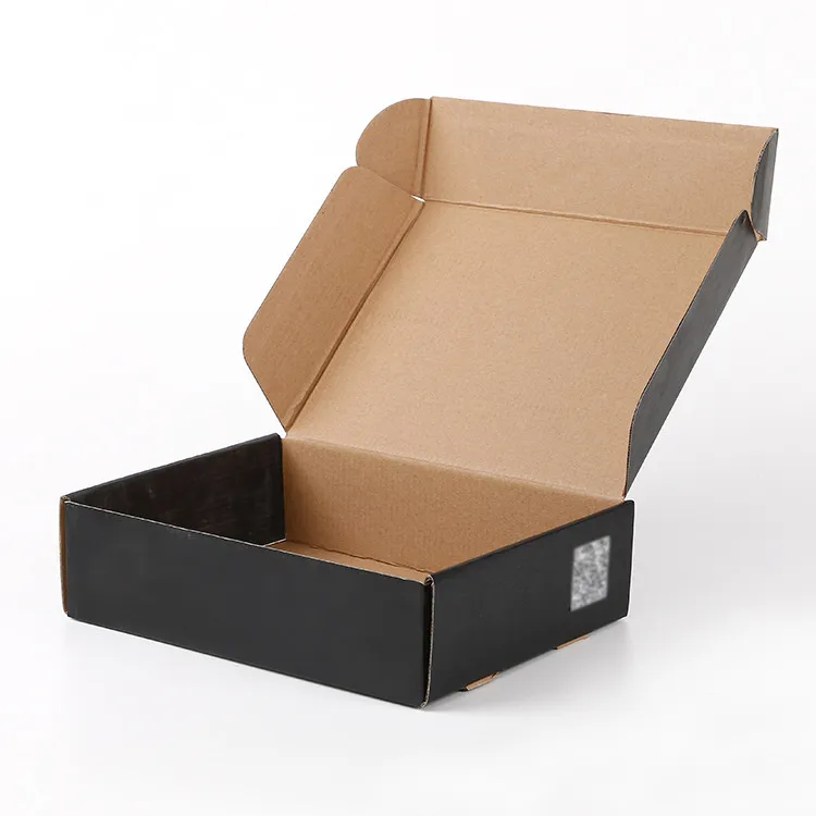 Black Shipping Boxes 