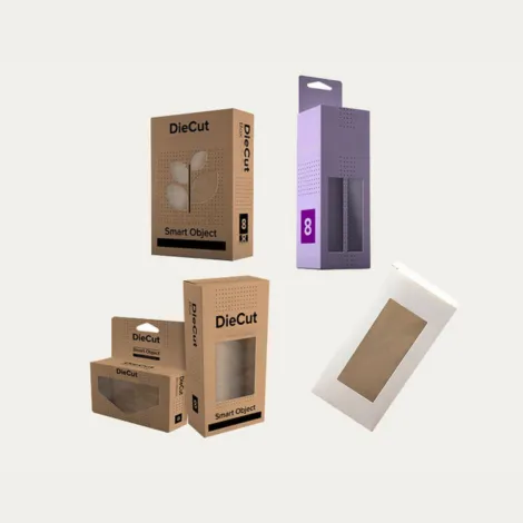 Die Cut Cardboard Boxes 